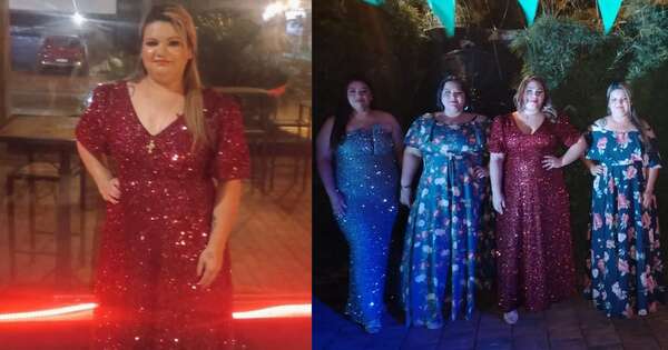La Nación / Presidenta de la Comisión de Damas de la ANR se lució en desfile plus size