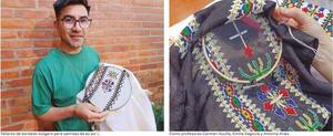Bordado Búlgaro une Guarania en talleres de arte