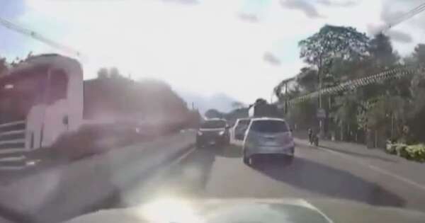 La Nación / Conductor que ingresó de contramano sobre ruta PY02 se expone a grave sanción