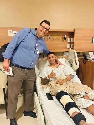 Derlis González, operado con éxito en Brasil - Olimpia - ABC Color