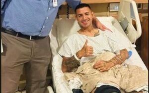 Popular / Ya se operó Derlis González y sus familiares celebraron que salió todo bien