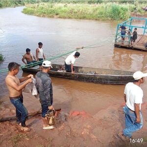 Hallan cadáver del joven indígena que cayó en el río Aquidabán - Concepción al Día