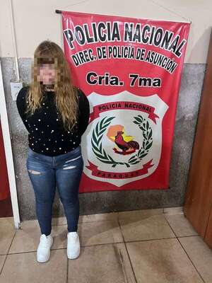 Intento de asalto en Asunción termina con una detenida y un vehículo robado recuperado - Policiales - ABC Color