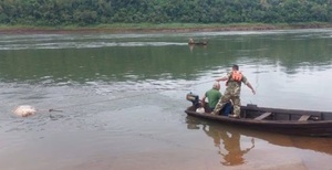 Cuerpo hallado en el Paraná sería del presunto sicario del militar Moral: estaba en avanzado estado de descomposición