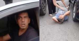 La Nación / Caso conductor atacado con gas pimienta: “Me empecé a asfixiar y perdí la visión”