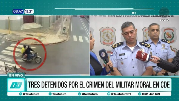 Crimen del militar Moral: Tres detenidos tras allanamientos en Ciudad del Este