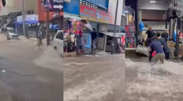 Popular / ¡Socorro! Raudales casi arrastran a turistas y comerciantes