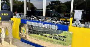 Diario HOY | Incautan armas y drogas en camioneta con chapa paraguaya en Brasil: hay tres detenidos
