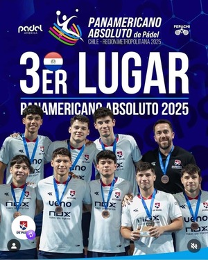 Team guaraní de padel regresa con bronce del continental de Chile - La Tribuna