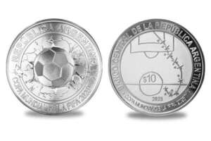 Argentina lanza moneda en homenaje a Mundial 2026 y a gol de Maradona contra Inglaterra - Fútbol Internacional - ABC Color