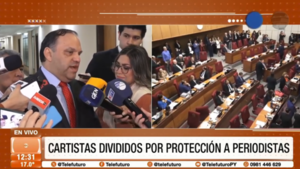 Cartistas divididos por protección a periodistas