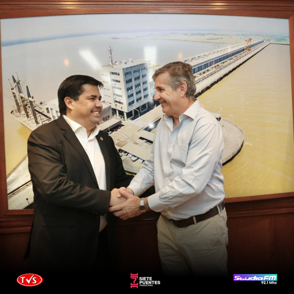 YACYRETÁ GARANTIZA LA CONTINUIDAD DE LAS OBRAS EN AÑA CUÁ - «TVS DIGITAL»