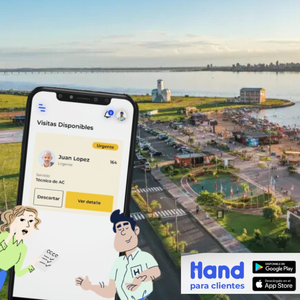  “HAND” LA APLICACIÓN QUE CONECTA PROFESIONALES TÉCNICOS CON HOGARES Y EMPRESAS - «TVS DIGITAL»