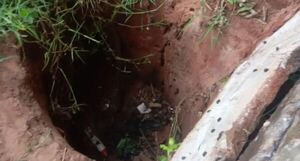 Rescatan con vida a una recién nacida en una letrina en Caaguazú