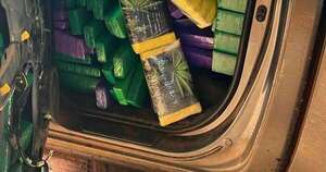 La Nación / Persecución y balacera: caen 2 toneladas de marihuana paraguaya en la frontera de Brasil