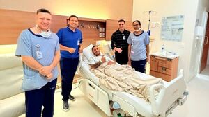 Un momento difícil que fortalece la amistad entre Derlis y el Sargento