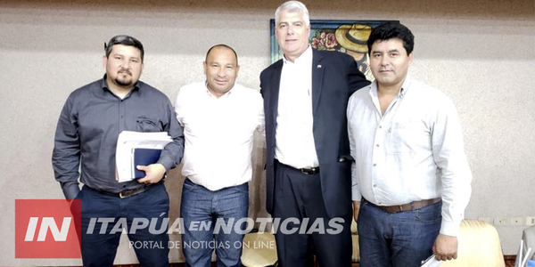 INTENDENTES DE 3 DISTRITOS PRESENTAN PROYECTO EN CONJUNTO AL MOPC