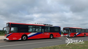 Buses eléctricos donados por Taiwán operarán desde el 2026 | Unicanal