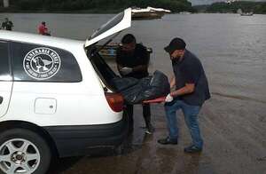 Confirman que cuerpo hallado ayer en el Paraná pertenece a un brasileño - ABC en el Este - ABC Color