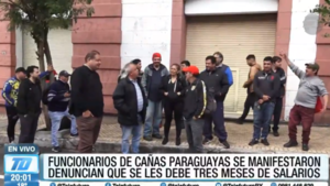 Protesta en Capasa por salarios atrasados y falta de aportes