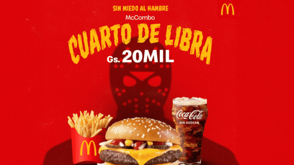 McDonald’s Paraguay celebra Halloween con una propuesta imperdible: combo Cuarto de Libra a G. 20.000 por un solo día