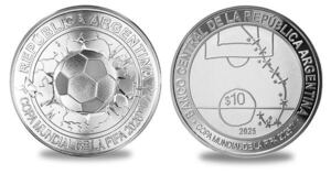 La Nación / Moneda en homenaje a gol de Maradona genera reacción negativa