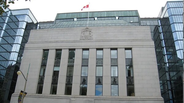 El Banco Central de Canadá recortó su tasa de interés de referencia a 2,25%