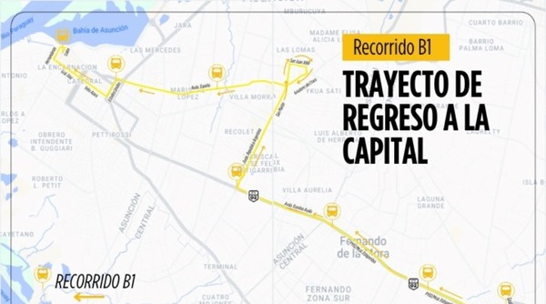 Línea B1 de la Red Búho amplía su recorrido hasta la Terminal