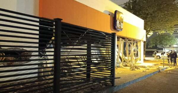Diario HOY | Banco totalmente destruido por explosivos: ladrones habrían usado dron para vigilar