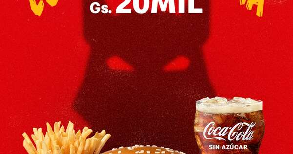 La Nación / McDonald’s celebra Halloween con el combo Cuarto de Libra a G. 20.000