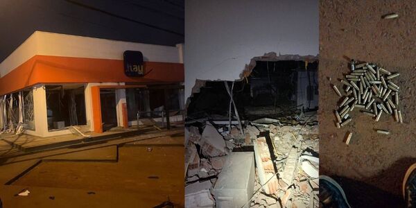 ASALTO TIPO COMANDO AL BANCO ITAÚ DE KATUETÉ