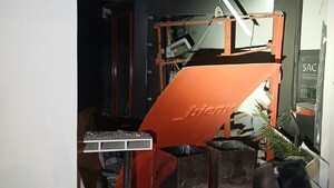 Cinco patrulleras afectadas por los clavos esparcidos durante atraco a banco de Katueté