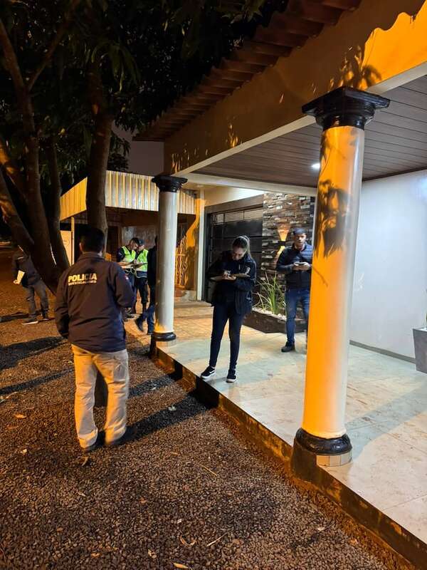 Balean una vivienda y dejan panfleto amenazante en Pedro Juan Caballero - Policiales - ABC Color