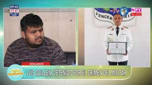 #URGENTE | Habla Luis Guillen, detenido por el crimen del militar Moral