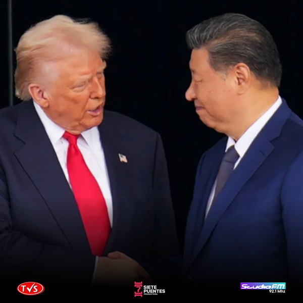 TRUMP Y XI JINPING SELLAN UN ACUERDO HISTÓRICO QUE REDUCE ARANCELES Y REACTIVA EL COMERCIO ENTRE EE.UU. Y CHINA - «TVS DIGITAL»