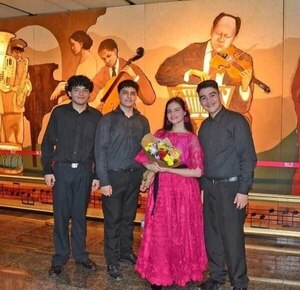 Grupo Clave de Fé, invitados a la Gala Internacional del Festival del Takuare'ê 2025 » San Lorenzo PY