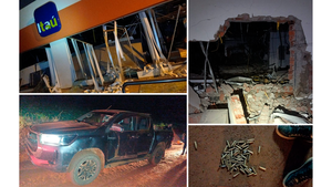 Fusiles de guerra, uso de tecnología y millonario botín: Lo que se sabe del robo de película en Katueté