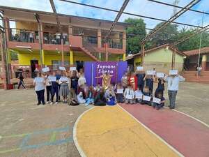 En escuela de Ñemby reclaman tinglado inconcluso desde el 2013 - Nacionales - ABC Color