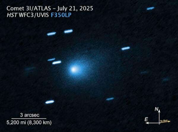 Cometa interestelar 3I/ATLAS: A punto de su máxima aproximación a nuestro planeta - Ciencia - ABC Color
