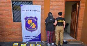 La Nación / Detienen a una ciudadana boliviana con casi 10 kilos de cocaína en Villa Elisa