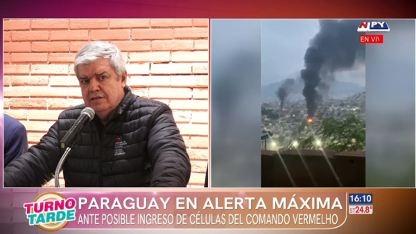Paraguay toma medidas extremas ante riesgo de ingreso de criminales del Comando Vermelho