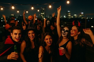 Halloween conquista Asunción con fiestas, música y cultura