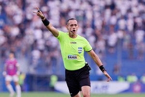 Juan Gabriel Benítez será el árbitro del duelo entre Cerro y Guaraní - trece