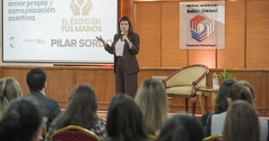 Pilar Sordo impulsa desarrollo personal en conferencia para la Justicia Electoral