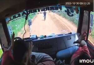 Repartidores caaguaceños atacados a balazos durante un asalto en Vaquería - Nacionales - ABC Color