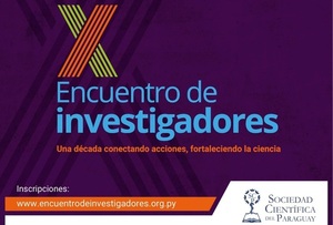 Sociedad Científica del Paraguay celebra diez años del Encuentro de Investigadores