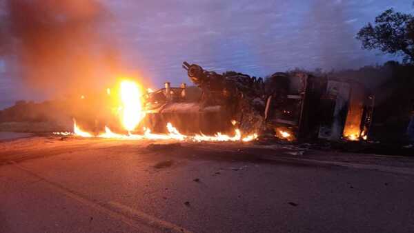 No pudo sacarse el cinturón y murió calcinado