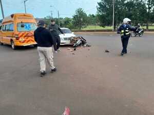 Accidente de tránsito en barrio San Pedro deja a un menor herido