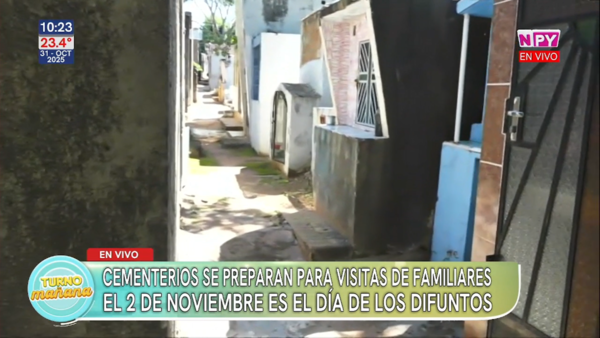 Refuerzan seguridad en cementerios y anuncian multas ante fechas de conmemoración