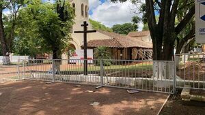 Vecinos creen que se busca plata yvyguy en santuario de Piribebuy